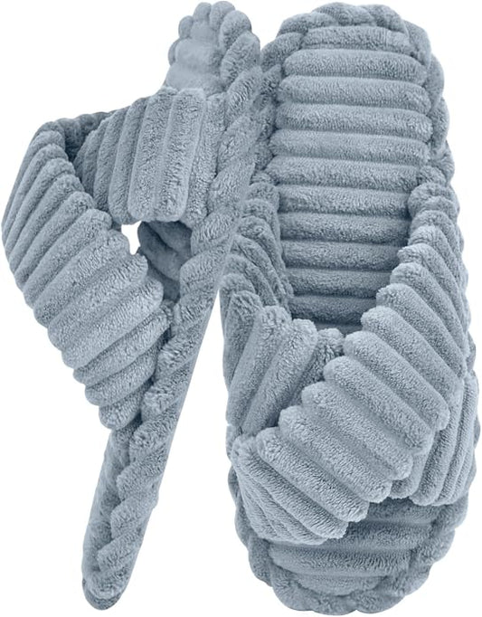 ZOORON Women's Cozy Slippers Crossbands & Durable Foam by ZOORON