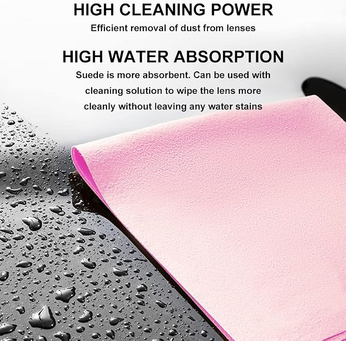 100 PCS Glasses Clean Cloth Suede, Lens Clean Cloth - Image 3