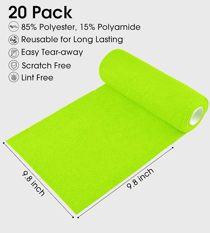 KitchLife Microfiber Cleaning Cloth Roll - Image 4
