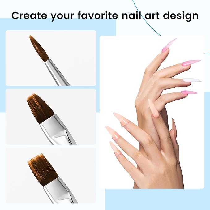 Nail Brush Cleaner 120ml Acrylic Brush Cleaner Efficient Nail Cleaner - Image 6