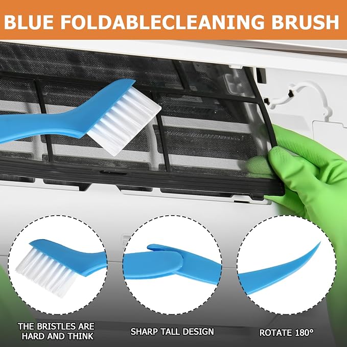 6 pcs Air Conditioning Fin Cleaner Set Air Conditioner Fin Comb Straightener - Image 5