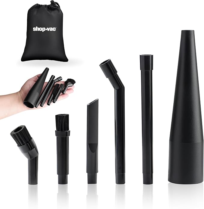 Shop-Vac Micro Cleaning Nozzle Kit, 1-1/4" Detailed-Cleaning Attachments by Shop-Vac