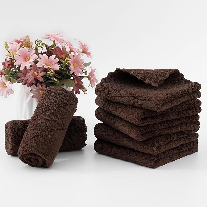 Homaxy 18 Pack Kitchen Dish Cloths, Super Soft and Absorbent Coral Velvet Dish - Image 7