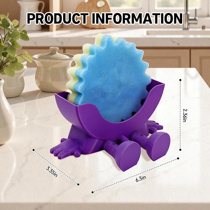 Cute Hanging Sponge Holder - Image 6