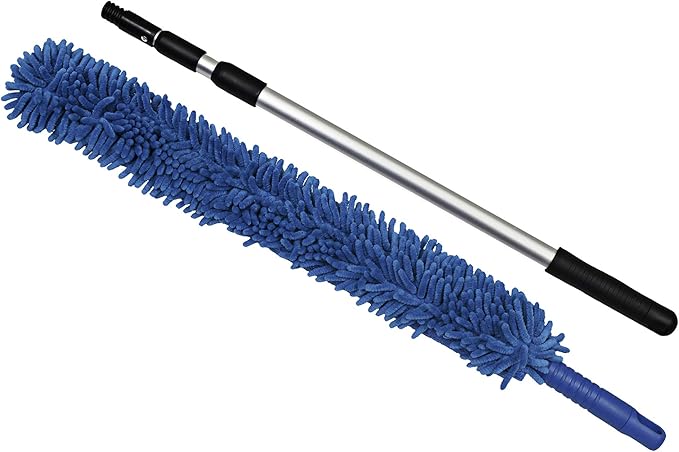 CleanAide Handheld Reusable Microfiber Flex Duster by CleanAide