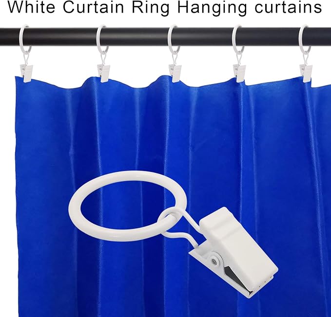 44 Pack Metal Curtain Rings - Image 4