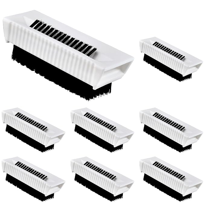 8 Pcs Hand Scrub Brushes for Nail Cleaning, Soft Fingernail Brush by Aemygo