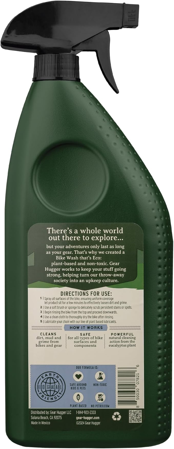 Gear Hugger Bike Wash Spray – Eco-Friendly Cleaner Spray, Wash Soap - Image 6
