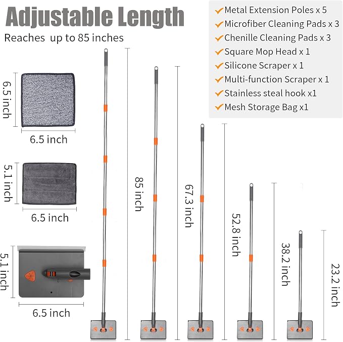 85” Baseboard Cleaner Tool - Image 2