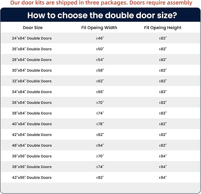 SmartStandard 56 x 84 in Glass Barn Door - Image 5