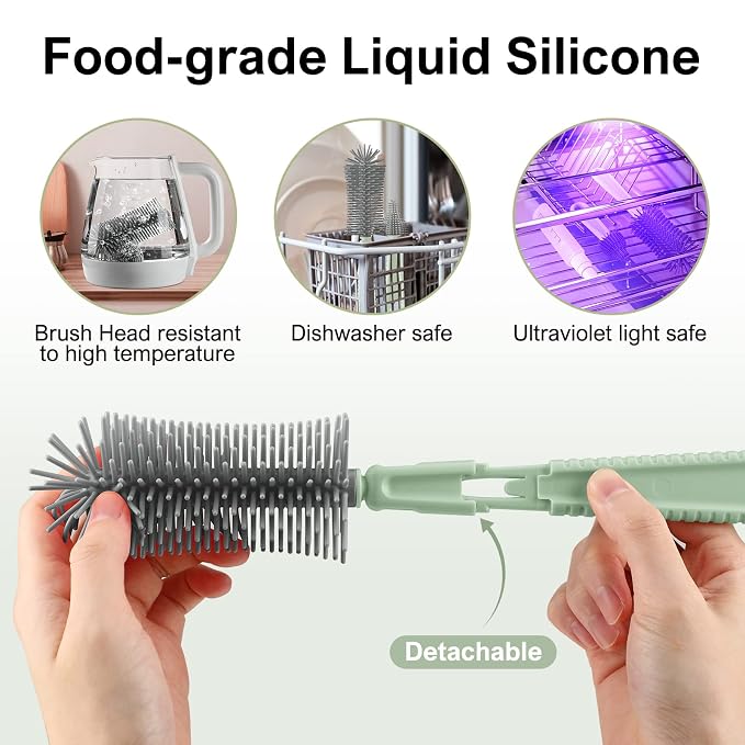 6 in 1 Bottle Cleaner Brush Set - Image 5