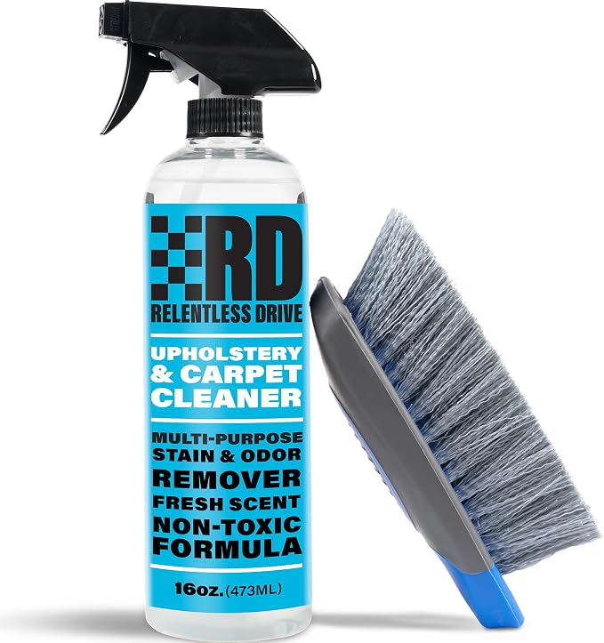 Car Interior Carpet & Upholstery Seat Cleaner — Safe by RelentlessDrive
