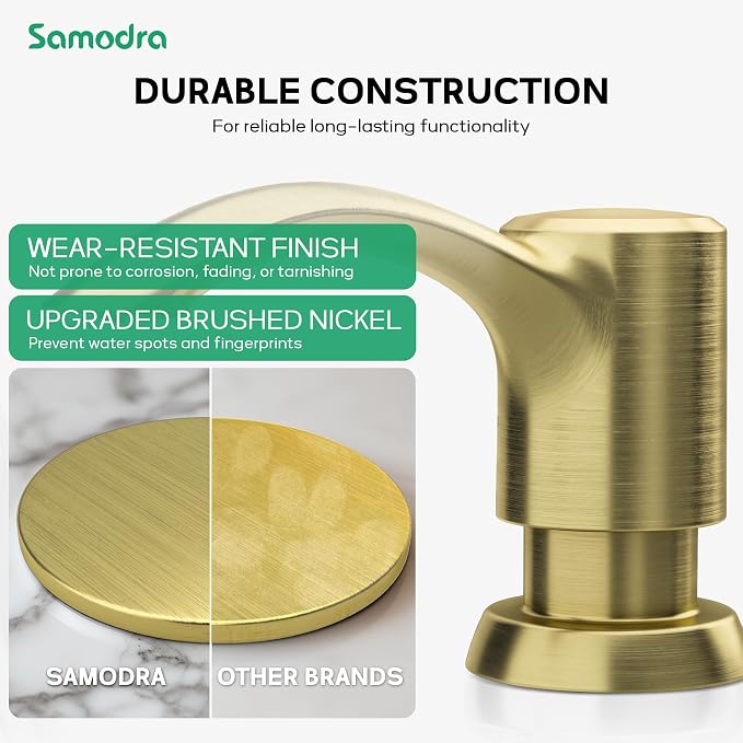 SAMODRA Built in Kitchen Sink Soap Dispenser - Image 5
