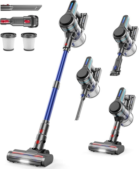 NADALY Cordless Vacuum Cleaner for Home, 8-in-1 Powerful Stick Vacuum Cordless by NADALY