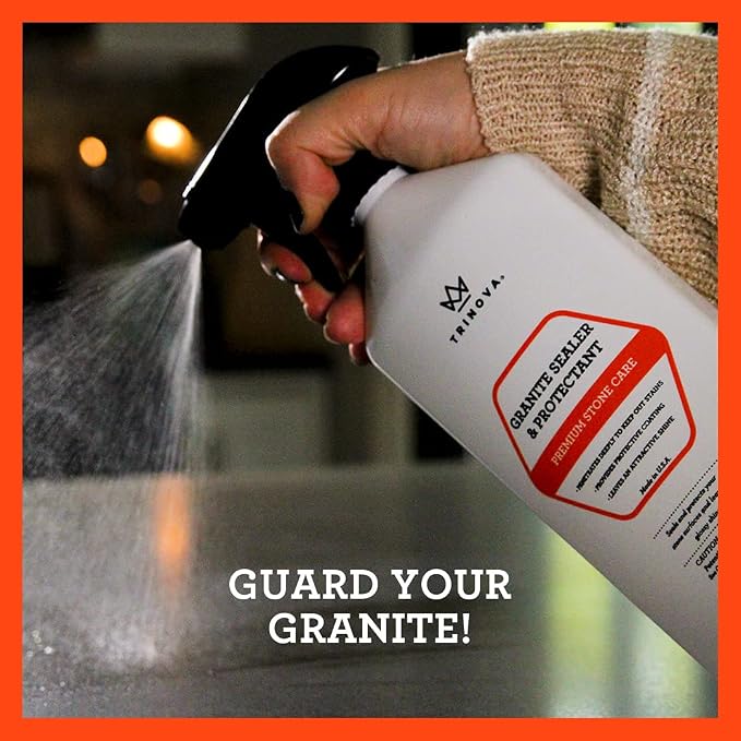 TriNova Granite Sealer & Protector – Best Stone Polish, Protectant & Care - Image 3