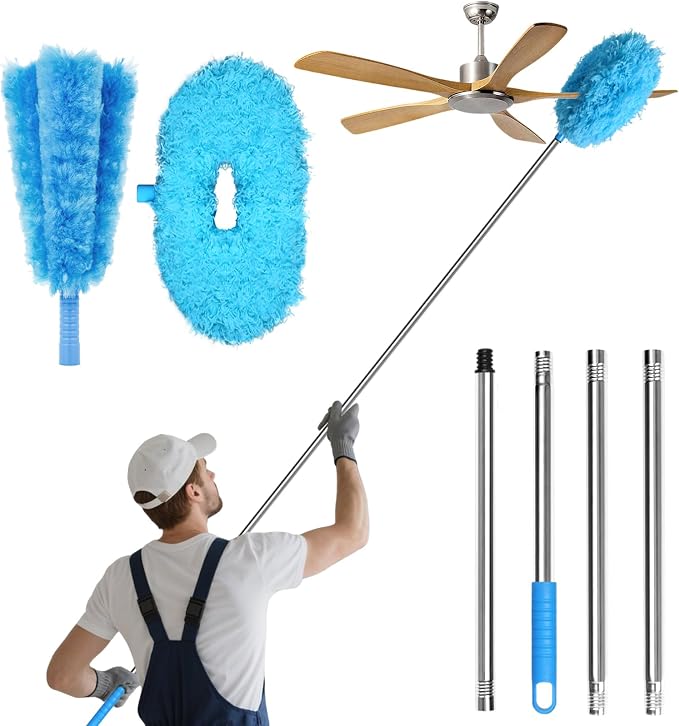 Eunice 13-49.7 Inches Ceiling Fan Duster by Eunice