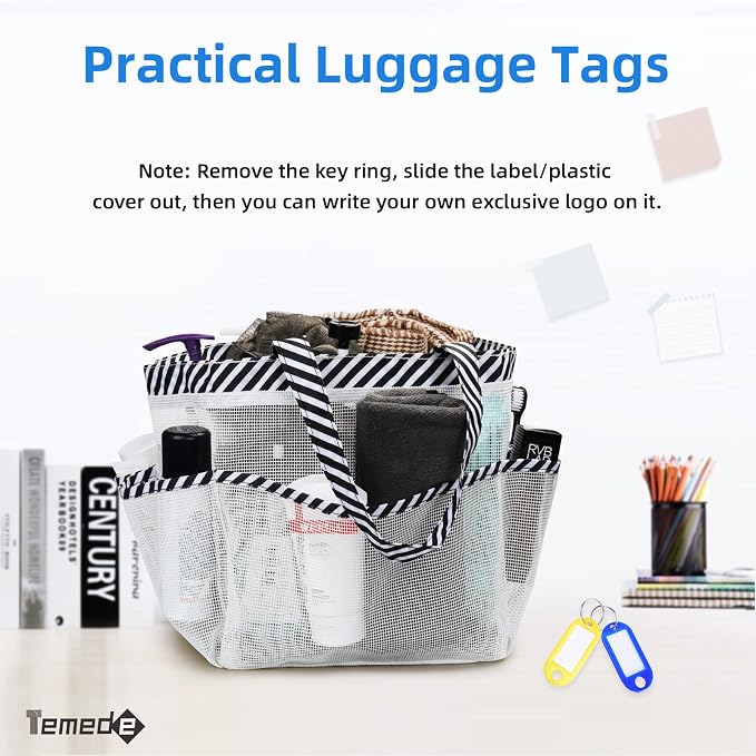 Temede Mesh Shower Caddy Portable - Image 5