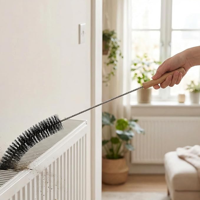 Radiator Cleaner Brush, Dryer Cleaner Vent Brush 77cm Flexible Lint Brushs - Image 5