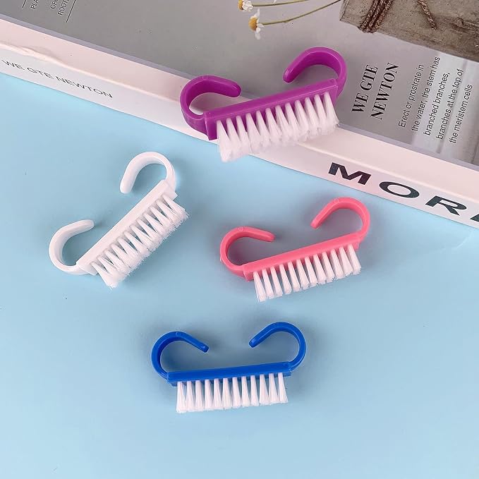 Travel Size Handle Grip Nail Brushes, 24 Pack Nail Cleaning Brushes, Hand Scrub - Image 6