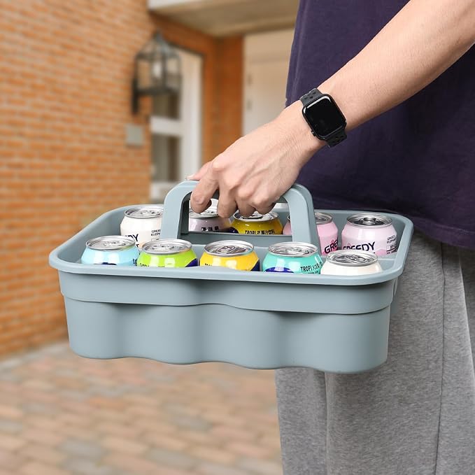6-Pack Plastic Cleaning Caddy - Image 7