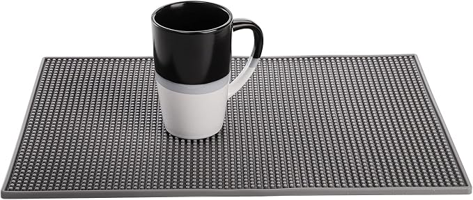 Tebery 3 Pack Rubber Bar Mat 18 x 12, Thick Durable and Stylish Bar Service - Image 5