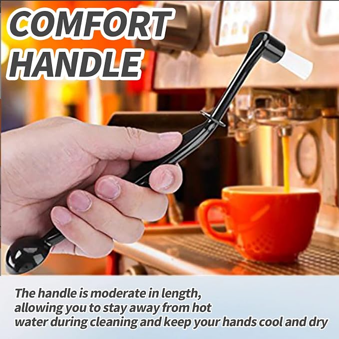 2 Pack Coffee Brush Set -Espresso Machine Cleaning Brush Kit - Image 5