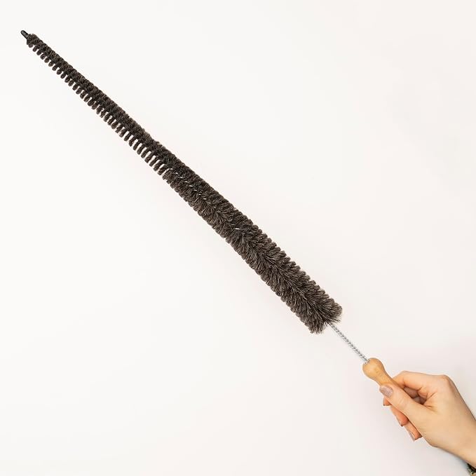 Konex Professional 28-Inch Soft Goat Hair Dryer Lint Brush Vent Cleaner - Image 3