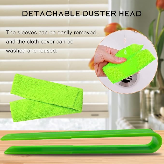 2 PCS Car Blinds Duster, Window Blind Cleaner Duster Brush - Image 5
