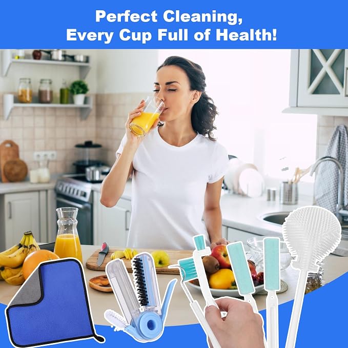 XANGNIER 7 Pcs Personal Blender Cleaning Brush Set - Image 6