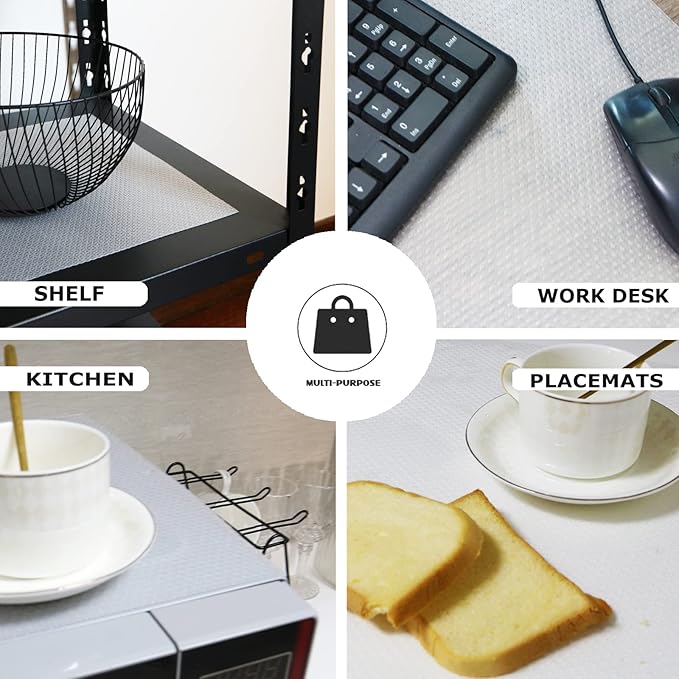 8Pcs Refrigerator Liners, Washable Fridge Liner Mats Covers Pads - Image 5