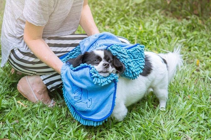 Tuff Pupper Quick Dry Towel for Dogs | Ultra Absorbent Microfiber Shammy | - Image 6