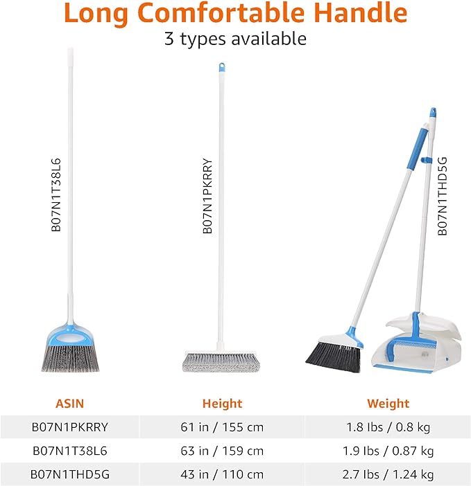 Amazon Basics Dustpan Broom Set - Image 5