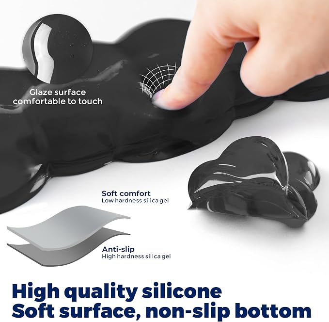 Gel Cloud Keyboard & Mouse Wrist Rest Set - Image 5