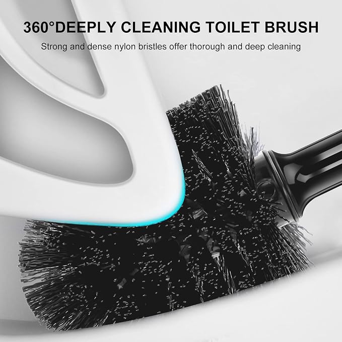 SetSail Toilet Brush and Plunger Set, 3 Pack Toilet Plungers - Image 5