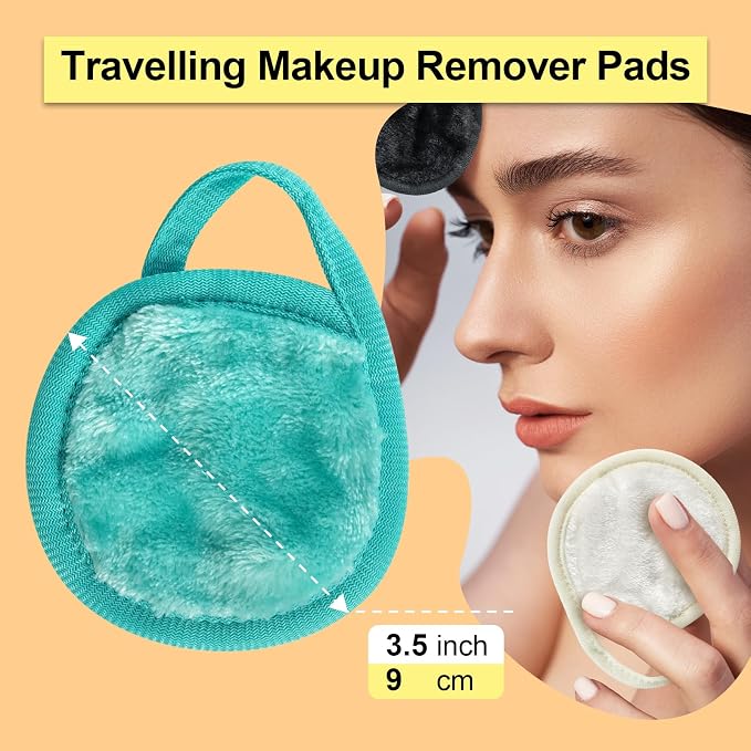 Nugilla 18 Packs Reusable Makeup Remover Pads - Image 2