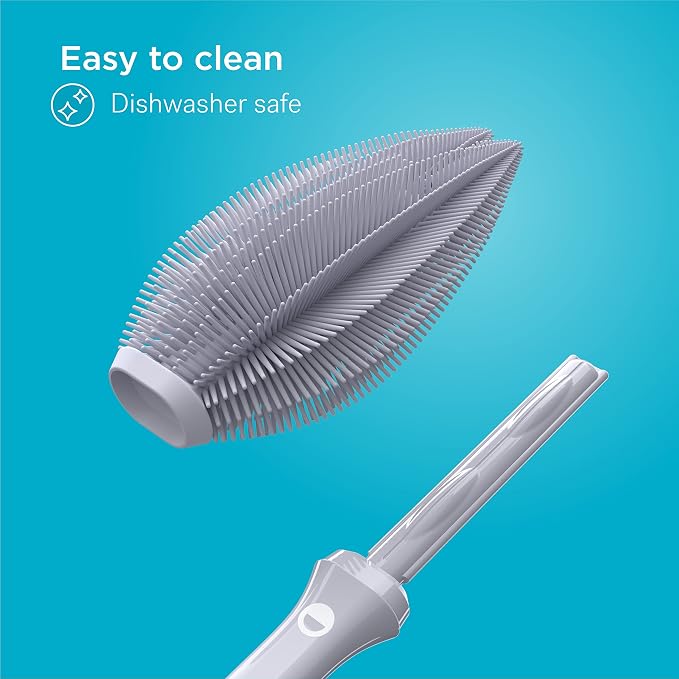 Smilo Silicone Baby Bottle Brush - Image 4