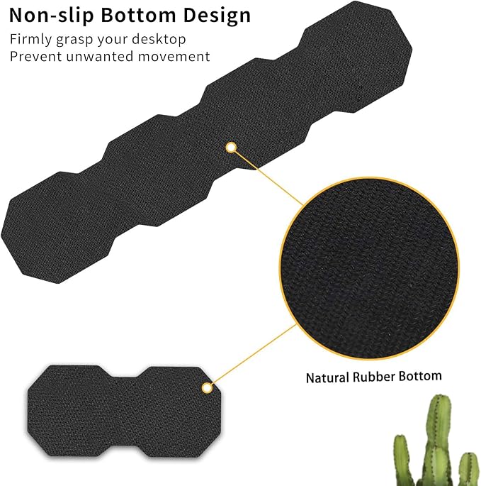 Ergonomic Mouse Pad with Wrist Support Gel and Keyboard Wrist Rest Set + Coaster - Image 5