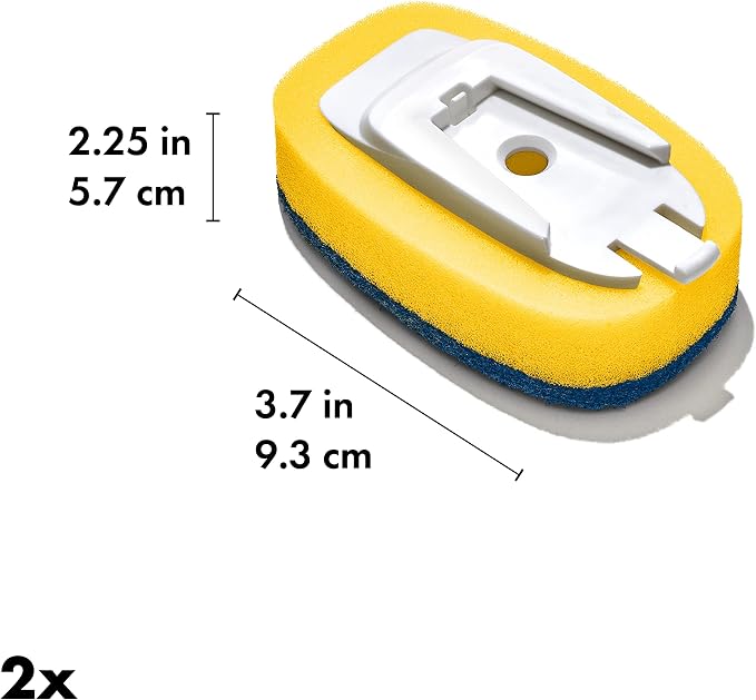 OXO New Good Grips Soap Dispensing Dish Scrub Refills - Image 6