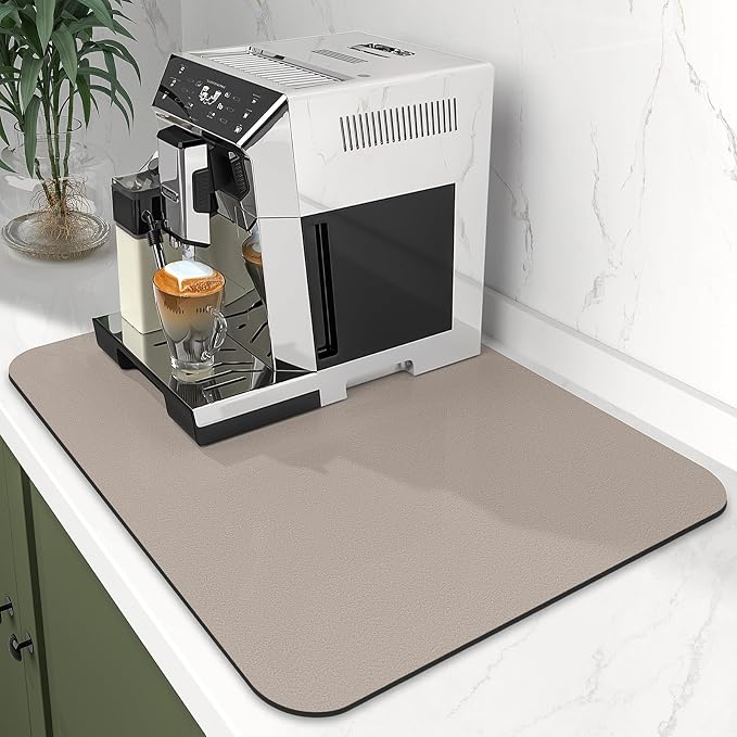 WISELIFE Dish Drying Mat Super Absorbent Drying Mat Large Dish Drying Mats - Image 2