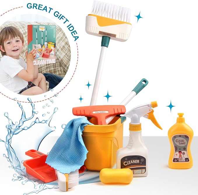 Jenilily Detachable Kids Cleaning Toy Set - Image 4