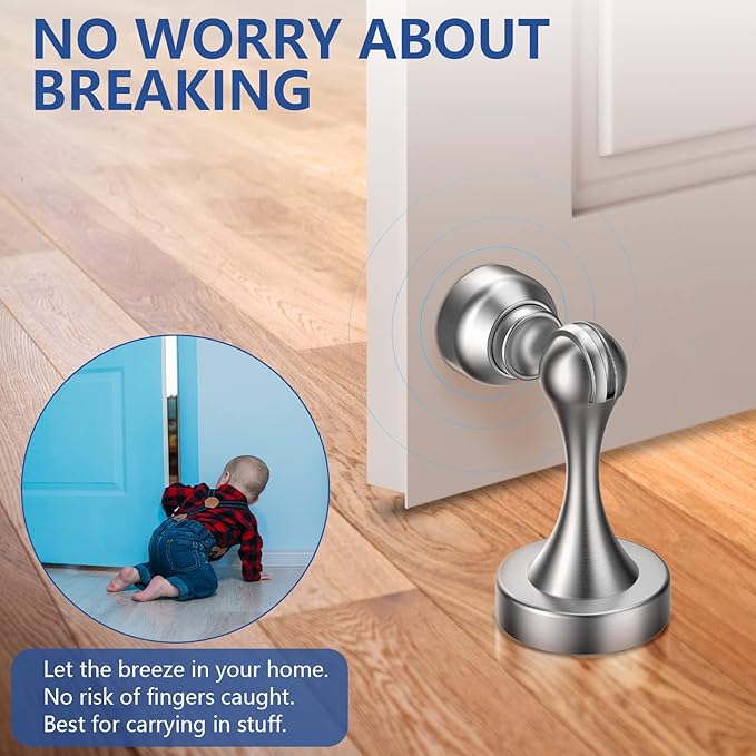 Magnetic Door Stop Stainless Steel，Door Stopper, Heavy Duty - Image 3