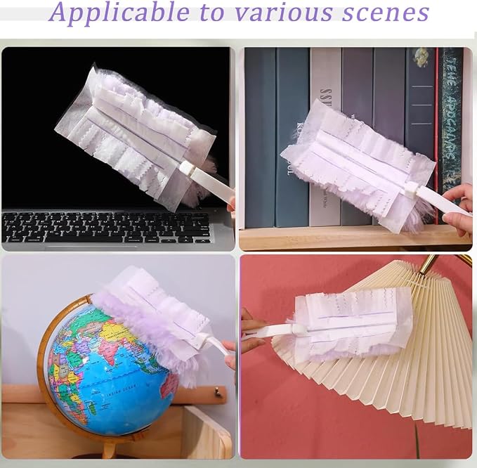 Duster Refills Compatible with Swiffer Duster, Heavy Duty Multi Surface Duster - Image 5