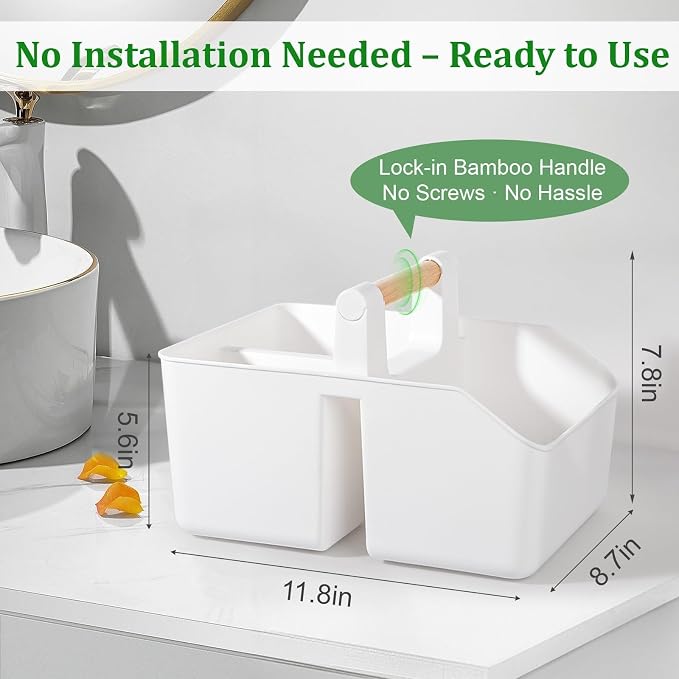 rejomiik Portable Shower Caddy Basket - Image 3