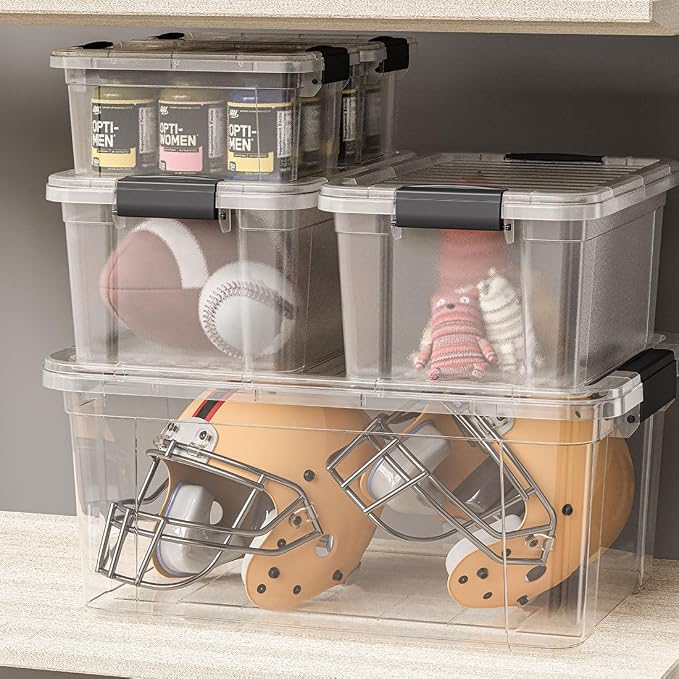 Superio Clear Storage Bins - Image 7