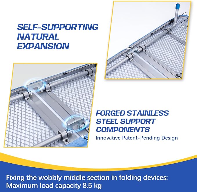 Tabletop Ironing Board with Iron Rest, Portable Small Iron Board Foldable - Image 4