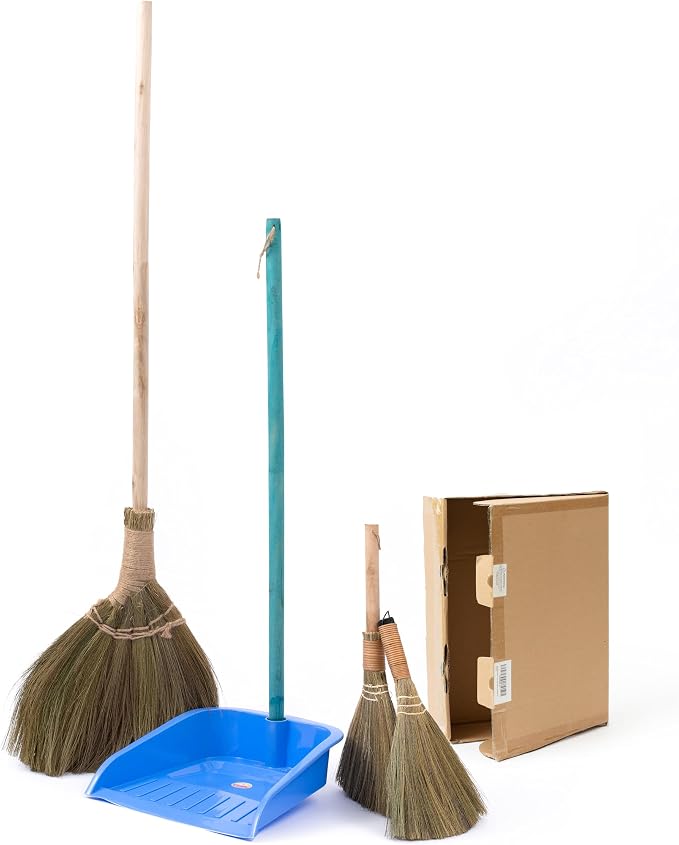 Broom and Dustpan Set for Home, Lobby Room by TTSForHome