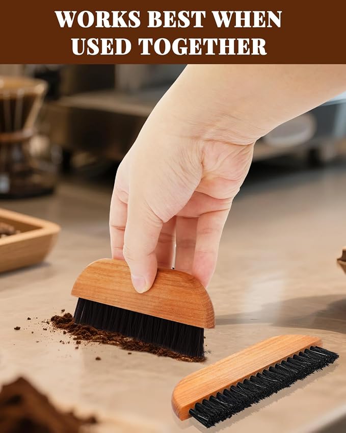 2 Pack Coffee Brush, Espresso Machine Brush - Image 6