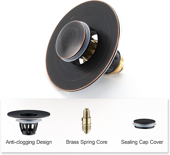 Universal Bathroom Sink Stopper - Image 7