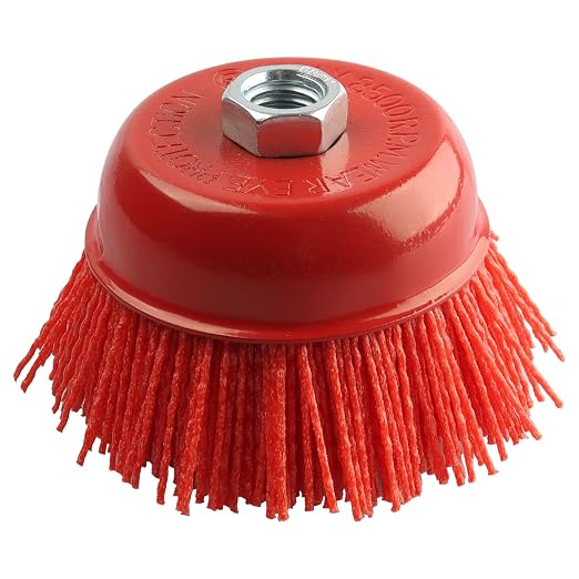 4 Inch Abrasive Nylon Cup Brush by CraftyourworldwithUs