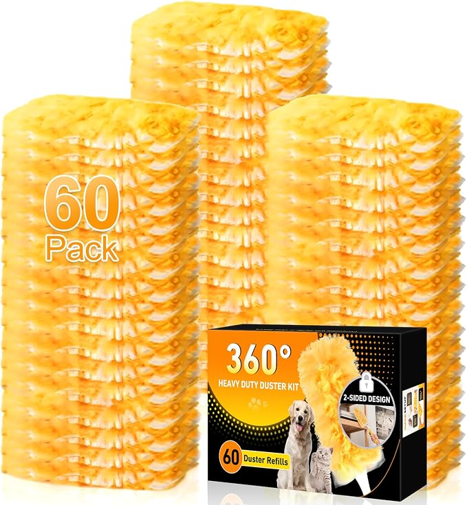 60 Count Heavy Duty Duster Refills by Rokkibom